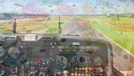 Teure Landung am Bodensee-Airport