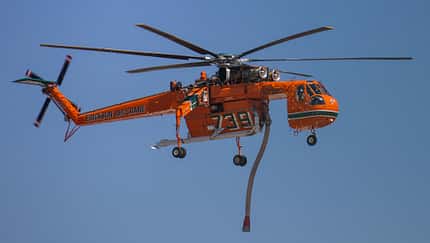 Erickson S-64 Air Crane im Flug