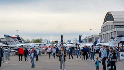 Das große Business auf der AERO 2024
