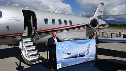 Textron Aviation feiert die 400. Citation Latitude