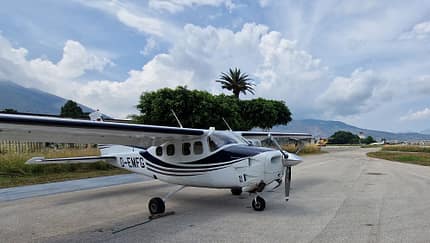Vier-Länder-Tour mit der Cessna 210
