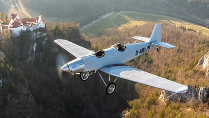 Die fliegende Wellblech-Schönheit mit Retro-Charme