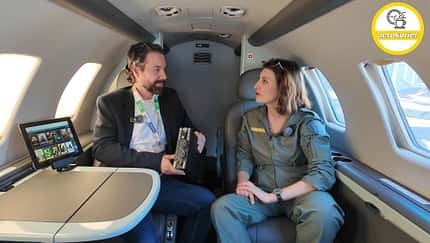 Internet im Businessjet - schneller als am Boden