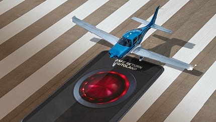 Im Notfall auf Knopfdruck landen