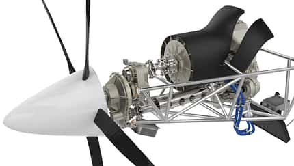 Elektroantrieb und Motorradmotor vereint