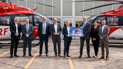 Zehn neue Hubschrauber für die Luftrettung