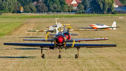 Action beim Flugtag in Sinsheim