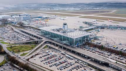 Aerial View of the EuroAirport