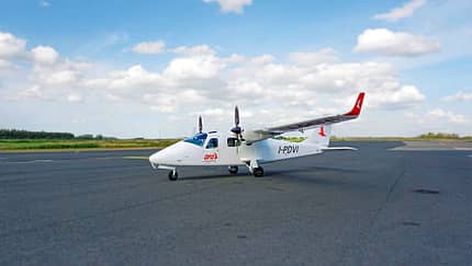 Tecnam P2006, Startbahn, Tarmac, Heck Tecnam_P2006