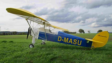 Wellers 120-Kilo-Traum V5 Avionette fliegt!