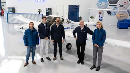 Aviation Academy Austria, Katana, DA20i Erste Katana DA20i „made in Austria“ übergeben