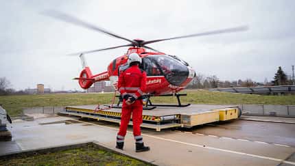 DRF Luftrettung startet von Berlin-Steglitz