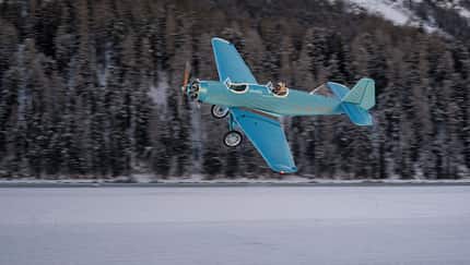 Eisige Zeitreise mit der Junkers A50 Heritage