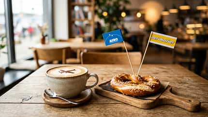 Heftkritik bei Kaffe und Brezeln