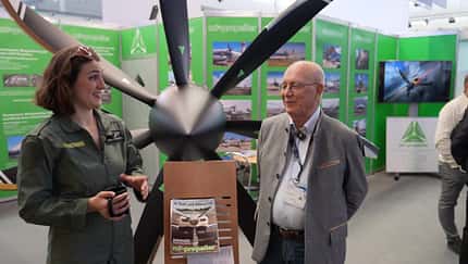 Die Blatt-Fabrik für Flugzeuge