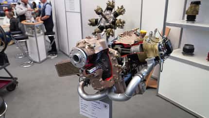Flugmotoren für Flugzeug-Klassiker und mehr