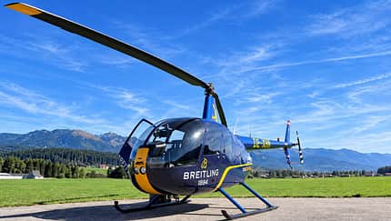 R44 in der Nacht vom Flugplatz Mauterndorf geklaut