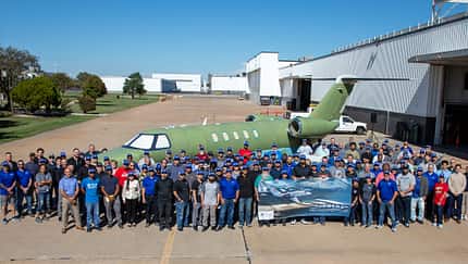 Roll-out, Cessna Citation CJ4 Gen3 Roll-out der ersten Serien-CJ4 Gen3