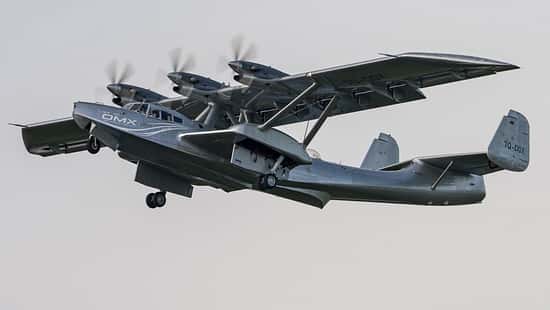Dornier Do 24 ATT beim Testflug am 29. September 2026 in Friedrichshafen