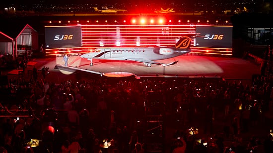 Jet-Premiere in Las Vegas