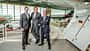 Florian Kohlmann (COO Atlas Air Service AG), Nicolas von Mende (CEO Atlas Air Service AG) und Gregor Bremer (COO Atlas Air Service AG)