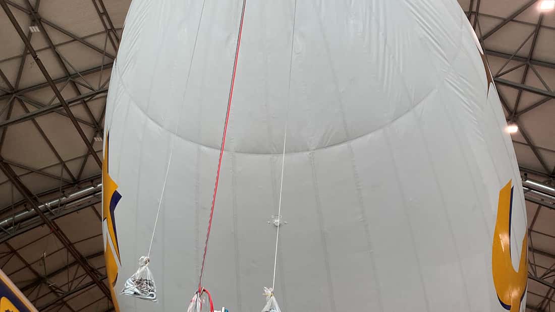 Luftschifffahrt: Europa-Park-Zeppelin vorgestellt
