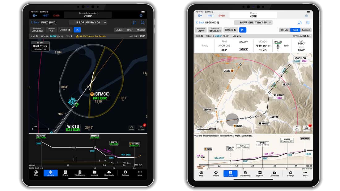 Neue IFR-Karten von Garmin: Ordnung im Cockpit mit SmartCharts