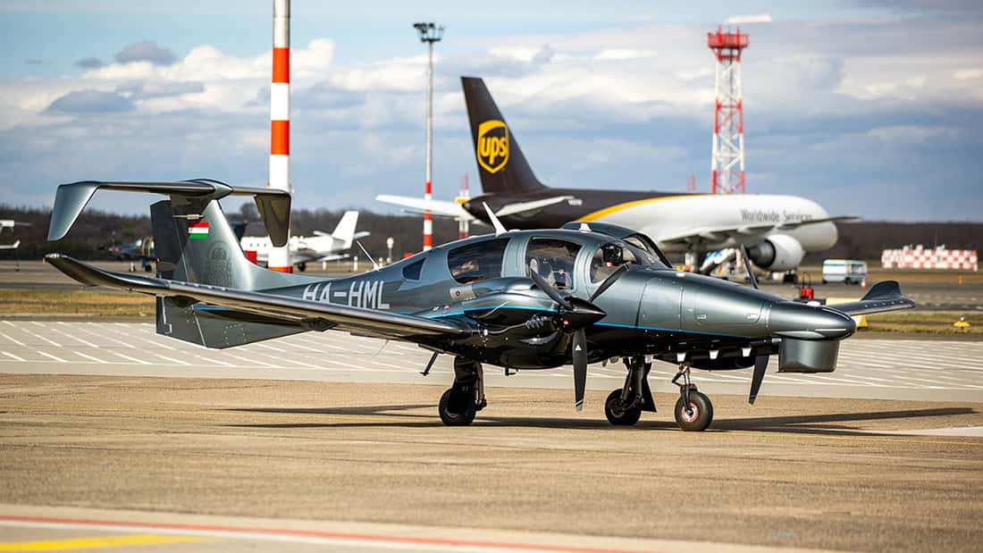 Auslieferung ans Militär: DA62 MPP: Fliegendes Auge über Ungarn