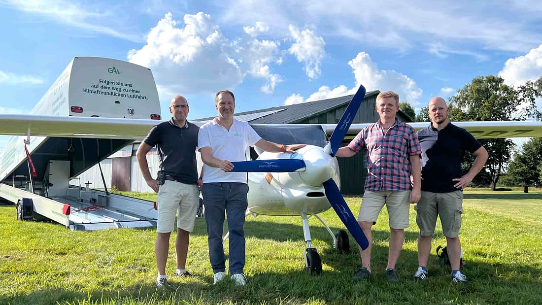 ​Elektroflug: Neumünster fliegt elektrisch, Stadtwerke sind dabei