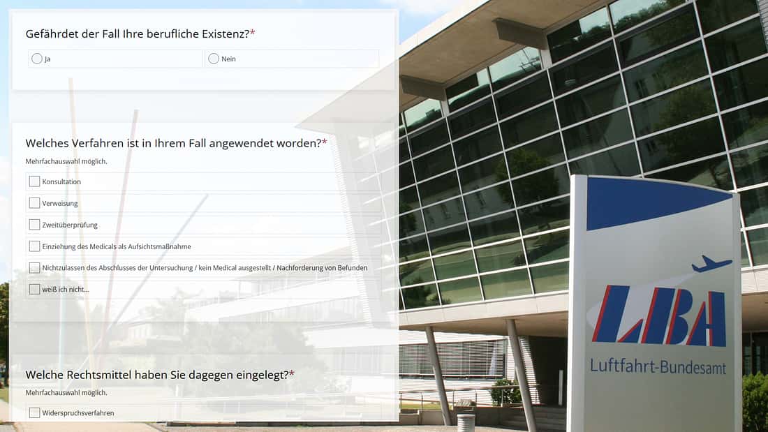 ​aerokurier-Umfrage: Noch zwei Tage LBA-Ärger melden