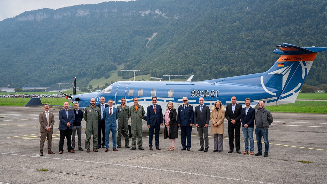 ​WTD 61 übernimmt die Turboprop bei Pilatus: Erste PC-12 im Dienst der Bundeswehr