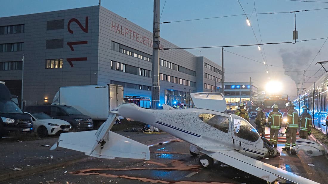 ​DA40-Notlandung in Mannheim: Lose Überwurfmutter an der Vorförderpumpe