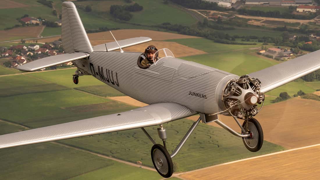 ​Zulassung für die Junkers A50 Heritage: Ultraleichte Zeitmaschine mit Sternmotor