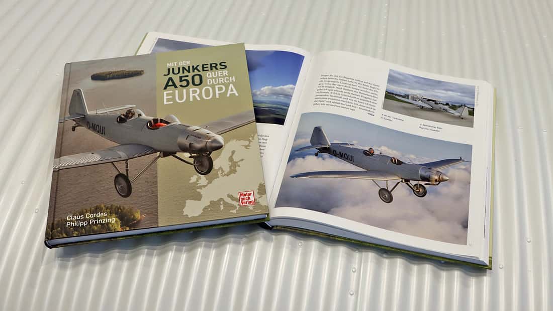 ​AERO-Präsentation: Logbuch: Mit der Junkers A50 über Europa