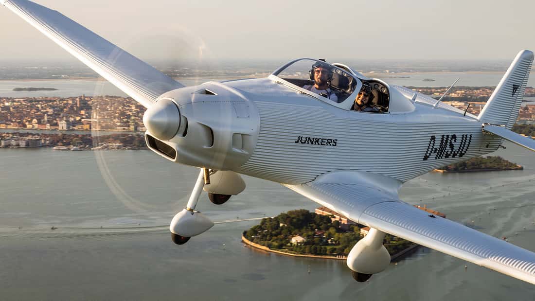 ​Venedig mit Junkers A60 erleben: Cabrioflug über der Lagune