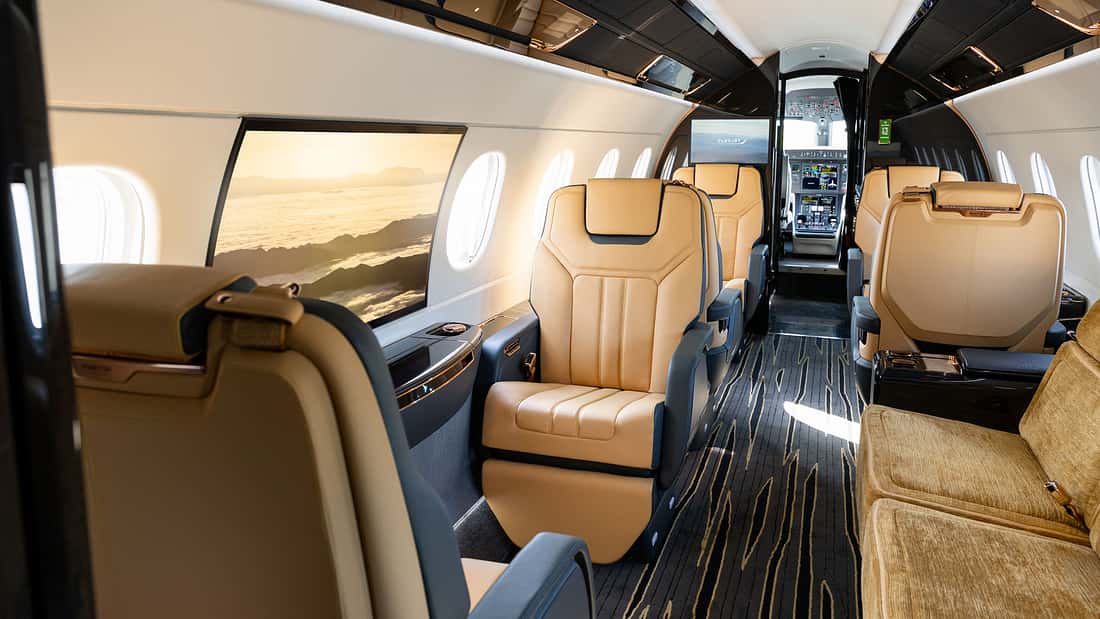 ​Smart Window an Bord: FlexJet übernimmt die erste Praetor 600E