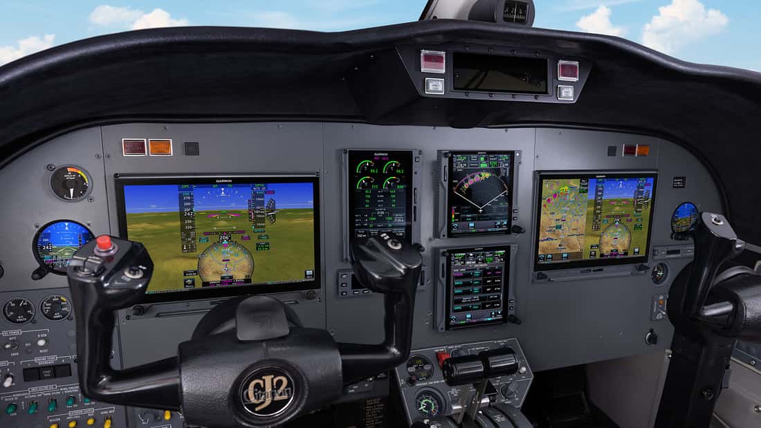​Von der FAA zugelassen: Neue Garmin-Avionik für ältere CitationJets