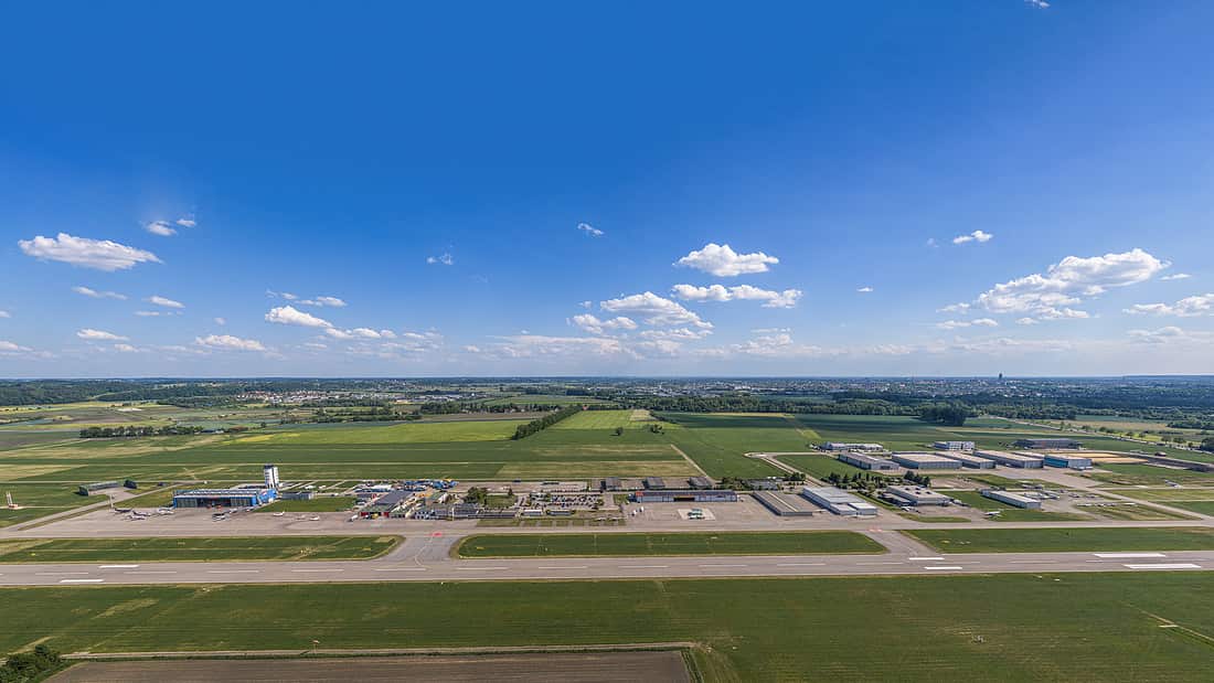 ​Flugplatz Augsburg: „Wir bieten Flexibilität und kurze Wege“