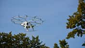 Volocopter Der Volocopter flog am 14. September über Stuttgart-Untertürkheim.