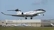 Erstflug der Gulfstream G800 am 28. Juni 2022 in Savannah.