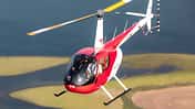 Die DRF Luftrettung nutz die Robinson R44 für die Grundausbildung angehender Berufshubschrauberführer. 