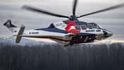 Auch drei Leonardo AW139 gehörten zur Flotte von Wiking. 