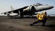 AV-8B Harrier Spanien Start von Schiff