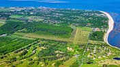 Flugplatz Wyk in Wyk auf Föhr im Bundesland Schleswig-Holstein, Deutschland