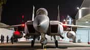 Israelische F-15 Eagle rollend bei Nacht