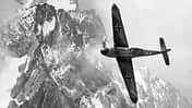 Bf 109 F-1, Wknr. 6631, PH+BE, auf einem Fotoflug über den Alpen