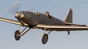 Junkers A50 Junior mit Claus Cordes am Steuer. 