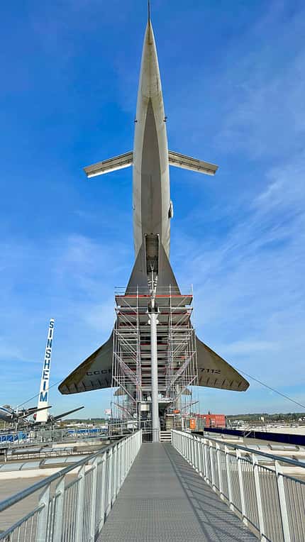 Tu 144, Museum, Sinsheim, Restaurierung